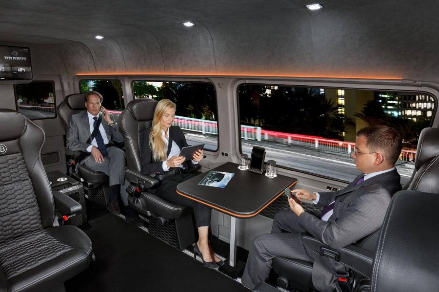 Интерьер Mercedes-Benz Sprinter Conference Lounge by Brabus 2016 года  (фото 11 из 15)